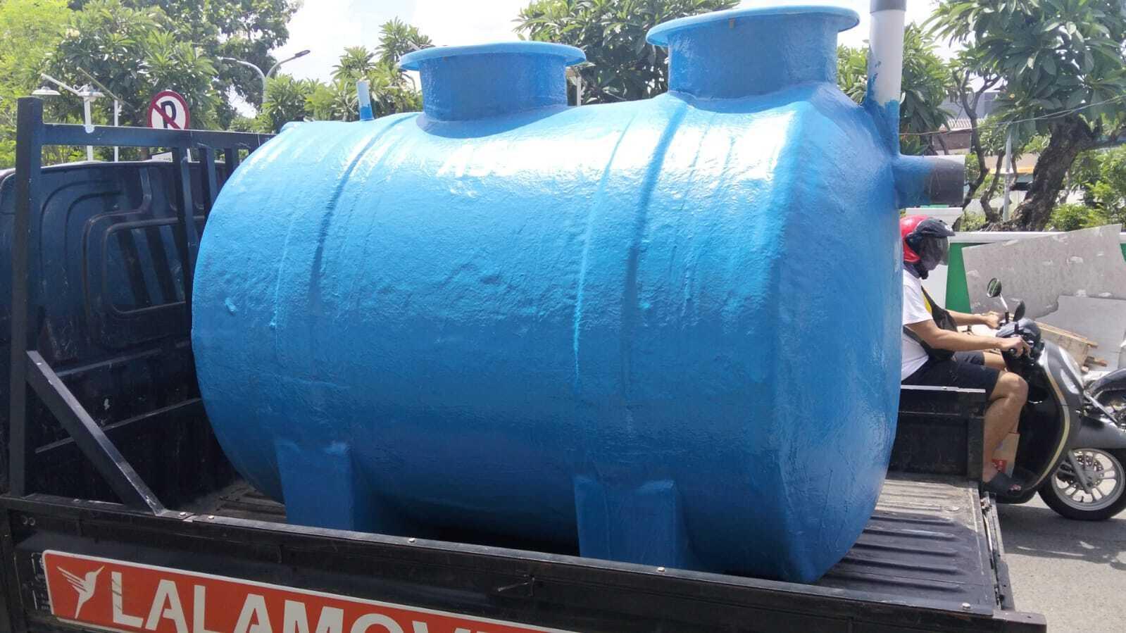 Pengiriman Bio Septictank di SPPG Kendangsari